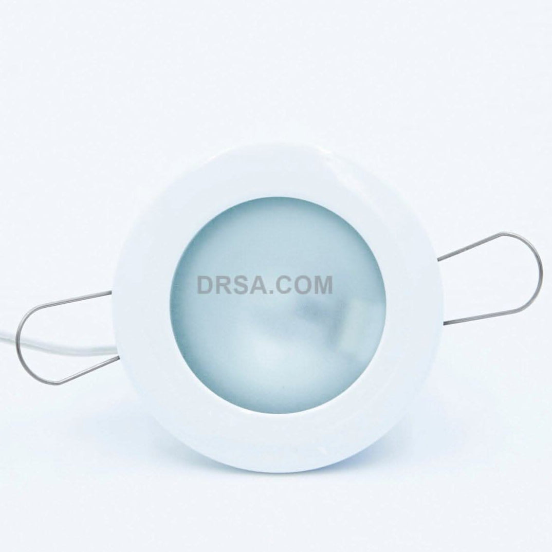 North Beach, White 3-1/8” Dia Marine Light