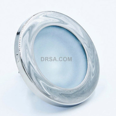 Antigua, Stainless Polish 4" Dia Marine Light
