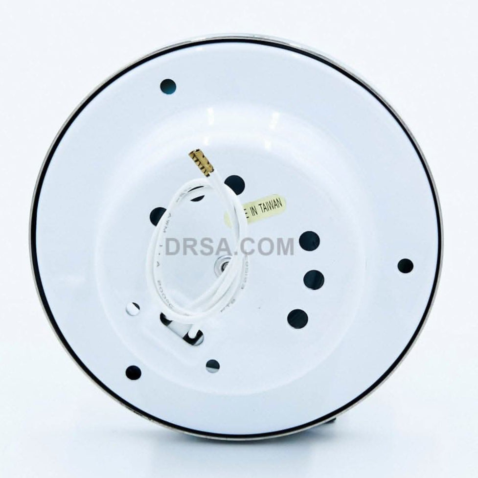 Antigua, Stainless Polish 4" Dia Marine Light