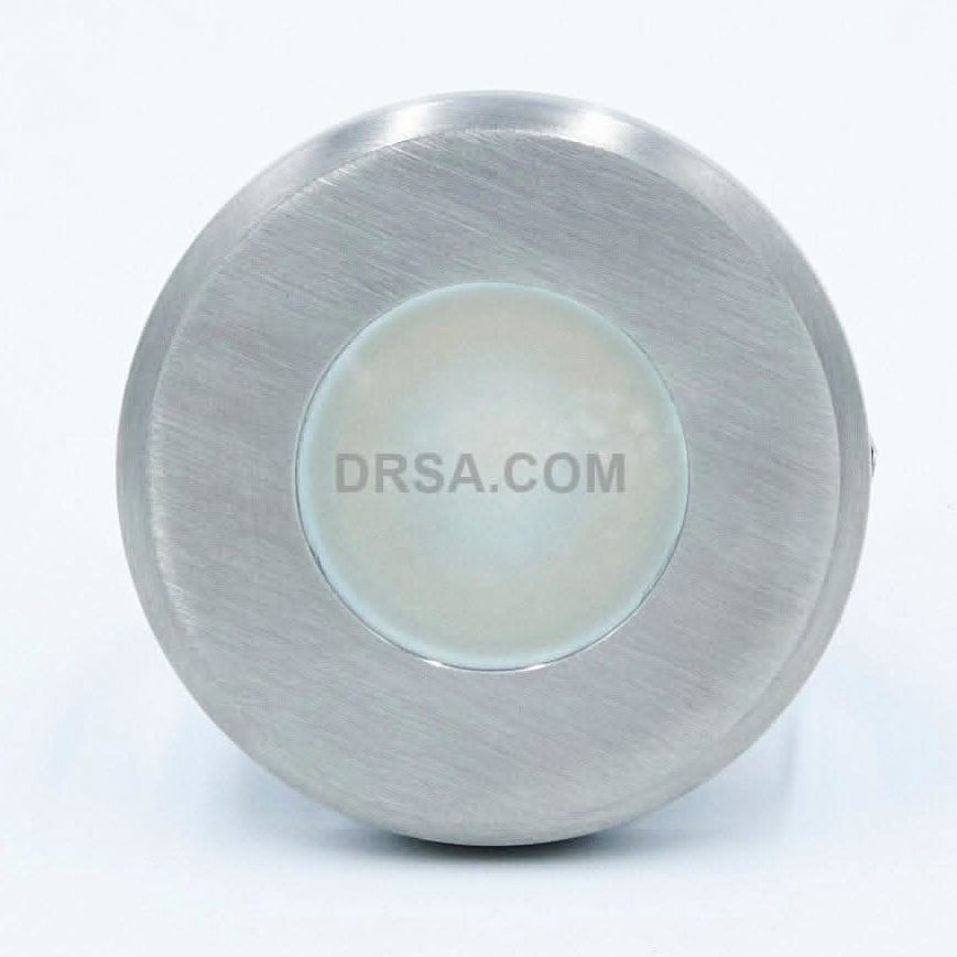 Capella LED, Brushed 2.5" Dia Marine Light