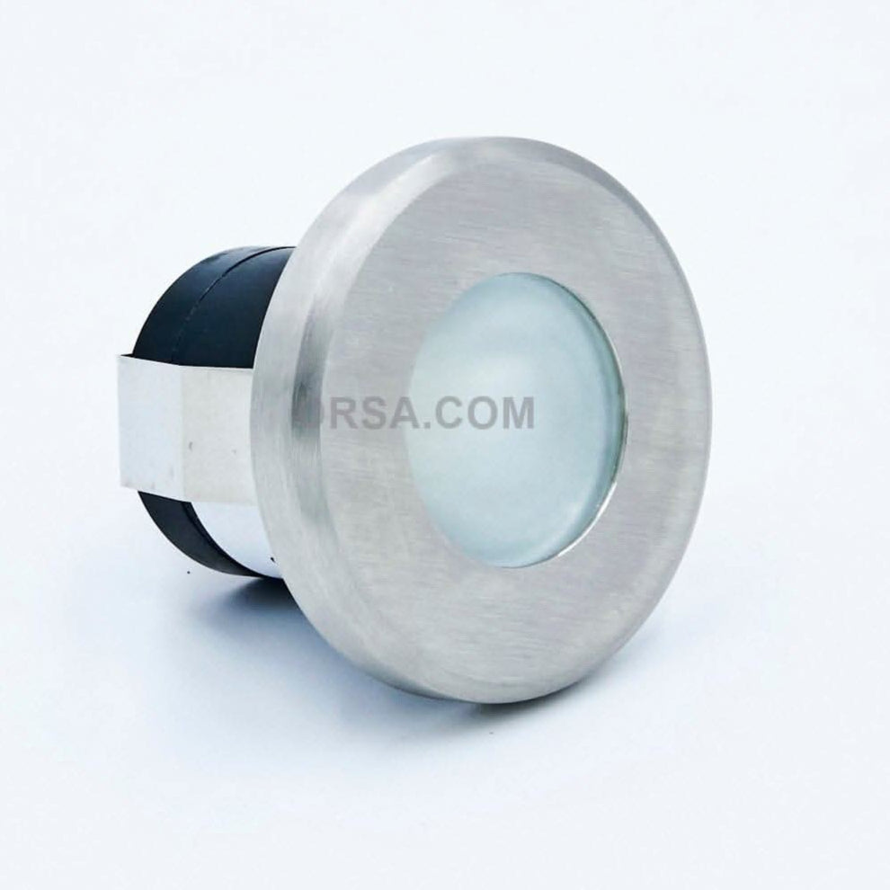 Capella LED, Brushed 2.5" Dia Marine Light
