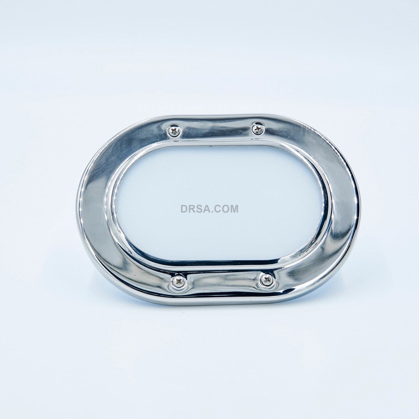 Exuma II White or Stainless Polish, 4-7/8"x6-7/8", LED only - Custom Configurations - SPECIAL ORDER