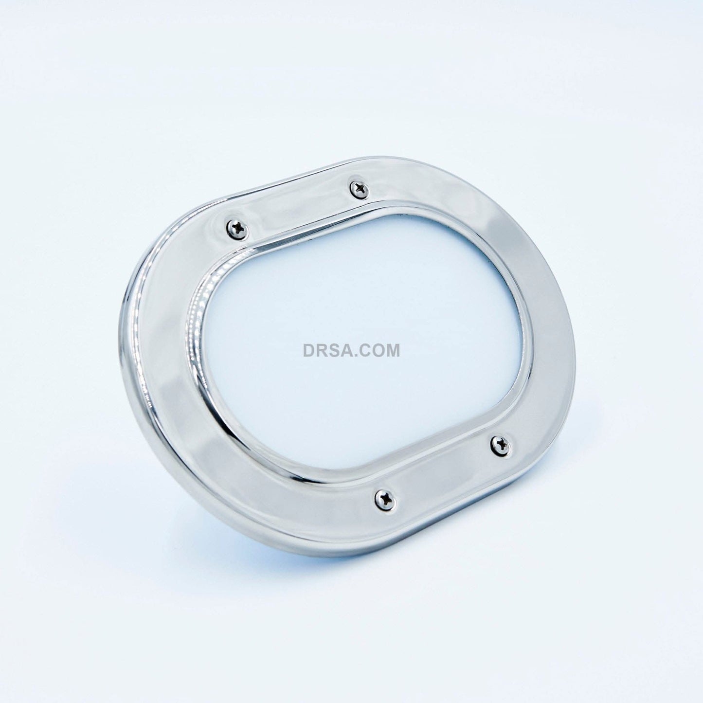 Exuma II White or Stainless Polish, 4-7/8"x6-7/8", LED only - Custom Configurations - SPECIAL ORDER