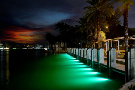 Dock lighting in Boca Raton