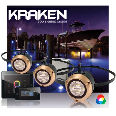 Kraken dock lighting system