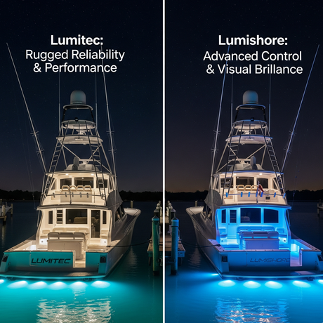 Lumitec vs. Lumishore: 2025 Marine Flood Light Showdown for Boats