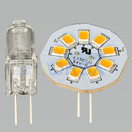G4 LED replacement bulb for energy-efficient marine and RV lighting