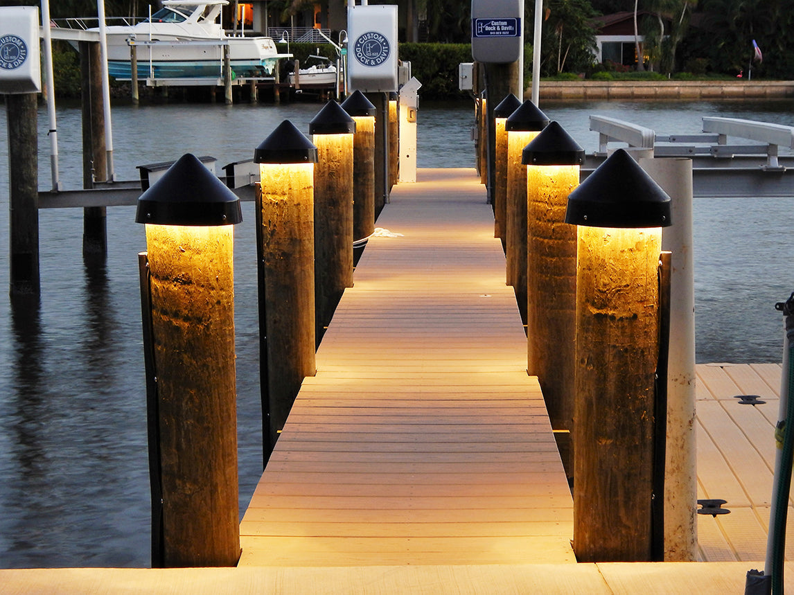 Piling lights