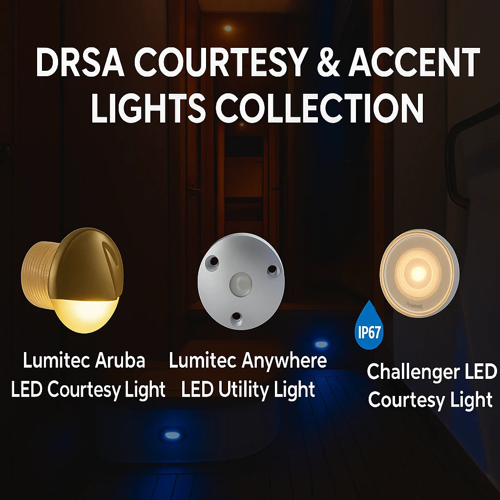 Courtesy & Accent Lights – Marine LED Lighting in West Palm Beach