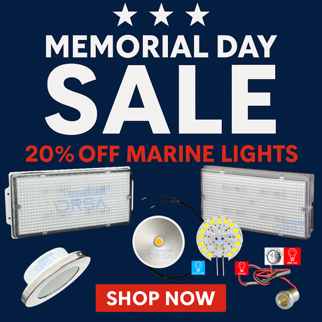Memorial Day Marine LED Lighting Sale – 20% Off Bestsellers