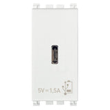 Vimar - 19292  Arke USB Charging Outlet, 5V/1.5A WORK
