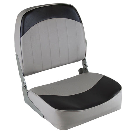 Wise Standard LowBack Fishing Seat  GreyCharcoal 8WD734PLS664