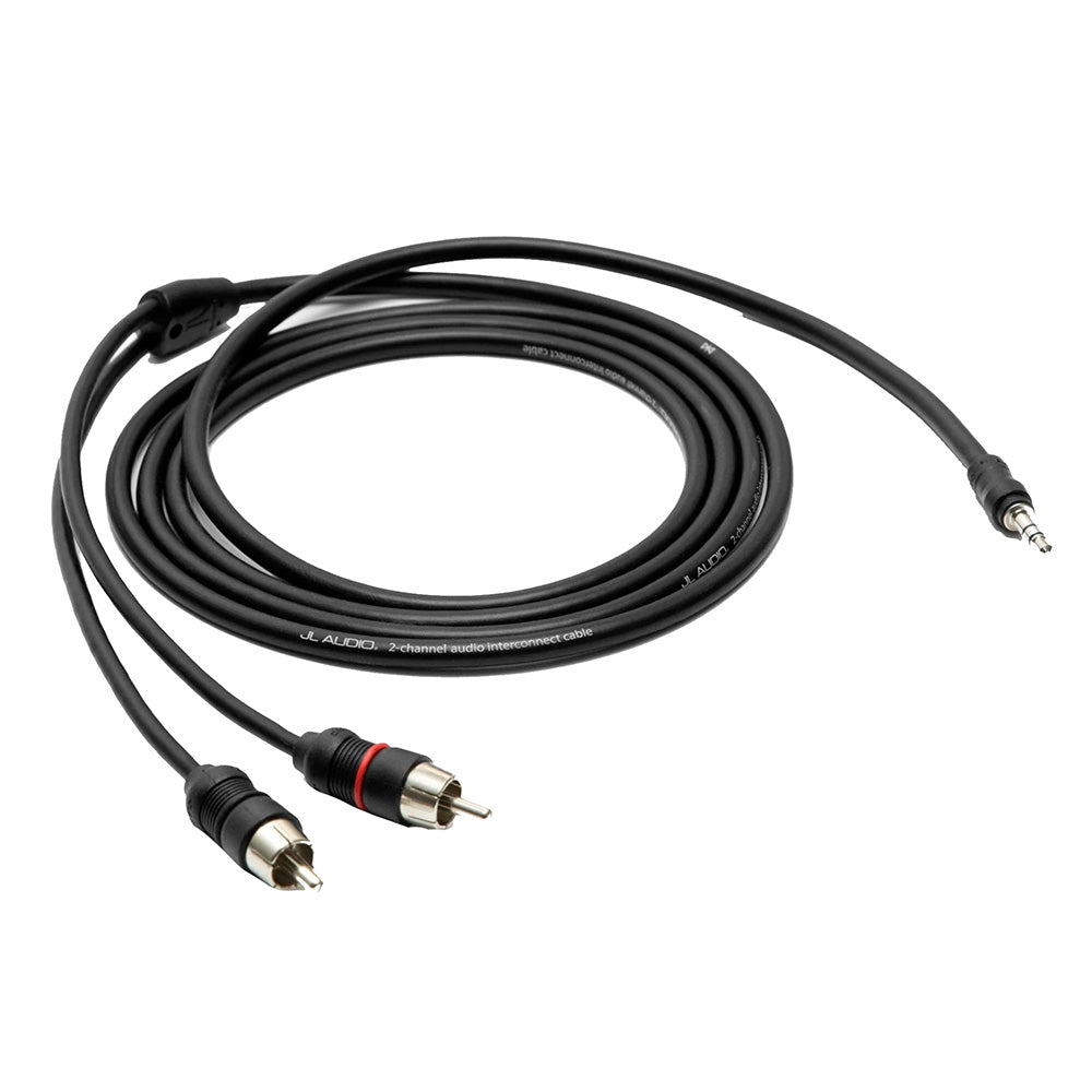 JL Audio 2 Channel 6 Mini to RCA Audio Interconnect Cable