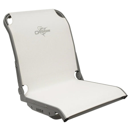 Wise 3374 Aero X CoolRide Mesh MidBack Boat Seat  White 3374784