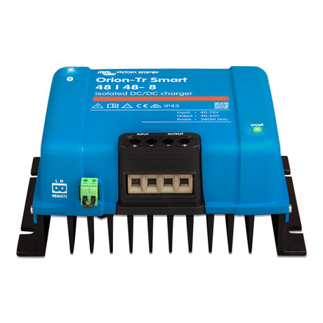 ORI484838120 Victron Energy Orion-Tr Smart 48V charger installed in vehicle system

