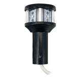 LTBLED12C5BLK Seaview 12V Black LED Navigation Light on boat mast

