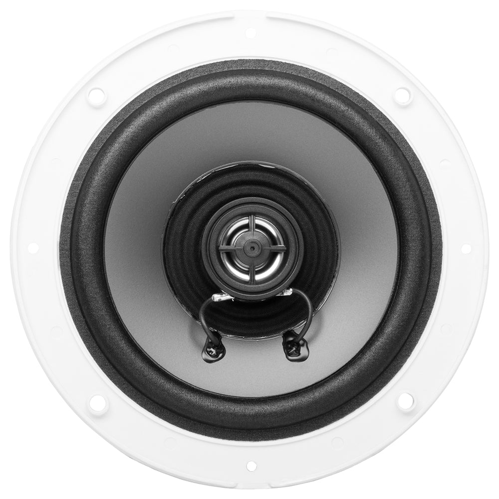 Boss Audio MR60 6.5-inch white marine speakers without grill


