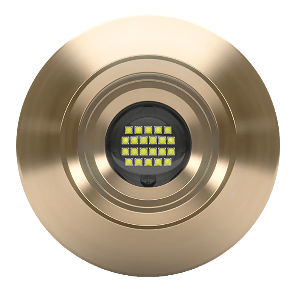 Lumishore TIX204, underwater light, marine lighting, thru-hull light, Light Blue LED, boat lighting, IP68 waterproof, 12V marine light, 24V marine light, transom light, yacht lighting, LED underwater light, marine LED, boat