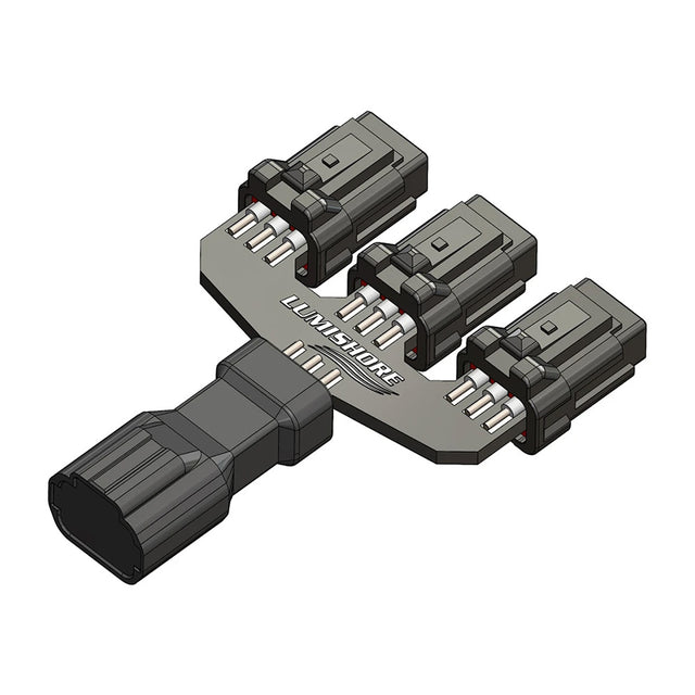 Lumishore Lux Strip  Neon Flex 6Core 3Way Splitter 0101446600