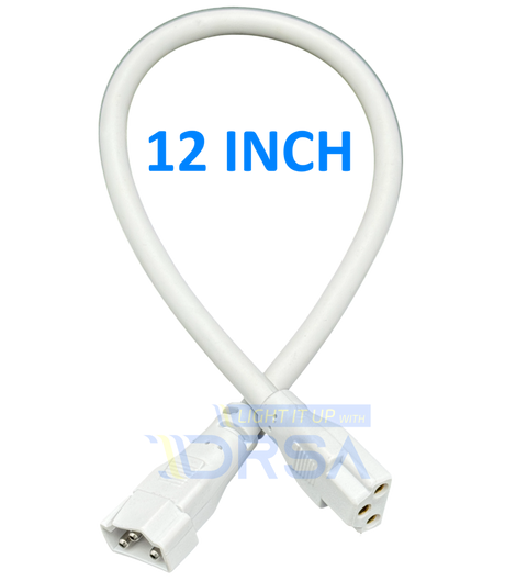 Sleek led utility light power cord Accessory 12 Inch 

