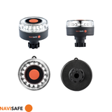 Navisafe Navilight 2NM Tricolor w/Navimount Base  Rail Mount - White [340KIT3]