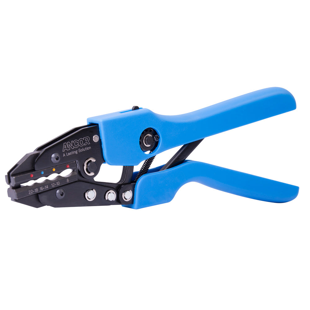 Ancor Single Crimp Ratchet Tool f228 AWG Heatshrink Vinyl Nylon