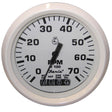 Faria Dress White 4 Tachometer wSystemcheck Indicator  7000 RPM Gas Johnson  Evinrude Outboard 33150