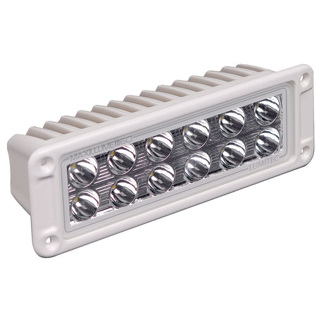 101336 Lumitec Maxillume h60 flush mount flood light white housing