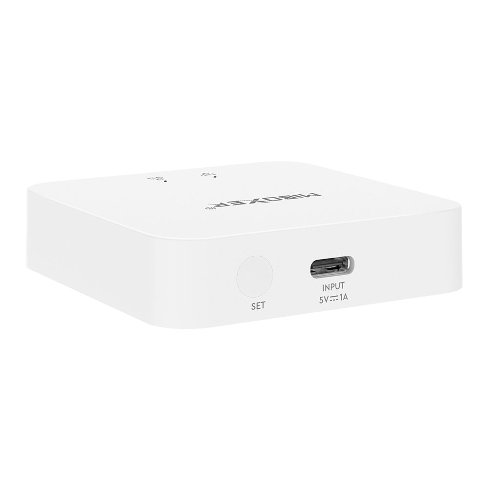 Compact ZB-Box3 hub with WiFi and Type-C power side view

