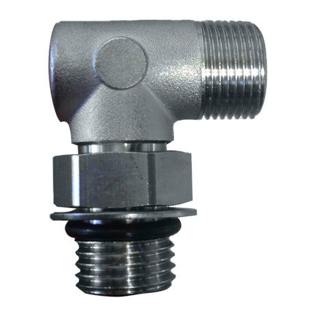 Uflex90 Adjustable Fitting fBack of UP Series Helms ORB 6 to 38 COMP AF90