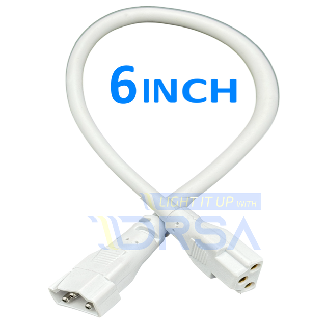 Sleek led utility light power cord Accessory 6 Inch 

