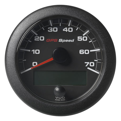 Veratron 338 85mm OceanLink GPS Speedometer  Black Dial  Bezel 070 KMPHKMH A2C1351990001