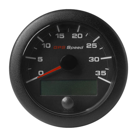 Veratron 338 85mm OceanLink GPS Speedometer  Black Dial  Bezel 035 KMPHKMH A2C1351980001