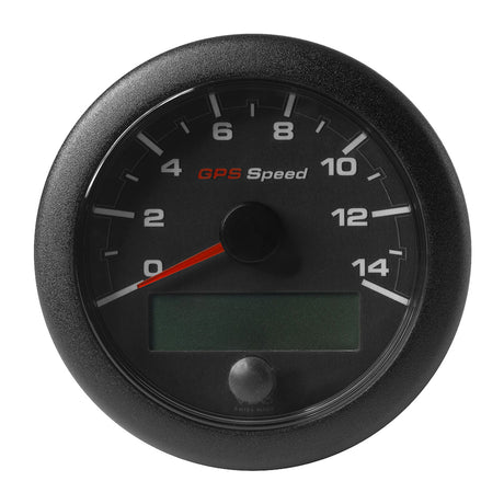 Veratron 338 85mm OceanLink GPS Speedometer  Black Dial  Bezel 014 KMPHKMH A2C1351970001