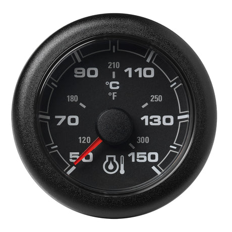 Veratron 52MM 2116 OceanLink Engine Oil Temperature 150C300F  Black Dial  Bezel A2C1065850001