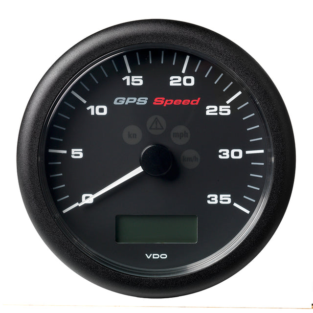Veratron 414 110MM ViewLine GPS Speedometer 035 KNOTSKMHMPH  8 to 16V Black Dial  Bezel A2C59501782