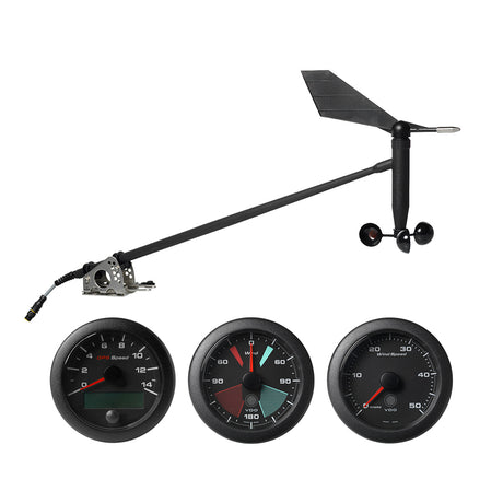 Veratron NMEA 2000 Sailing Kit wOceanLink GPS Speedometer Wind Sensor Wind Angle  Wind Speed Gauge A2C3935310001