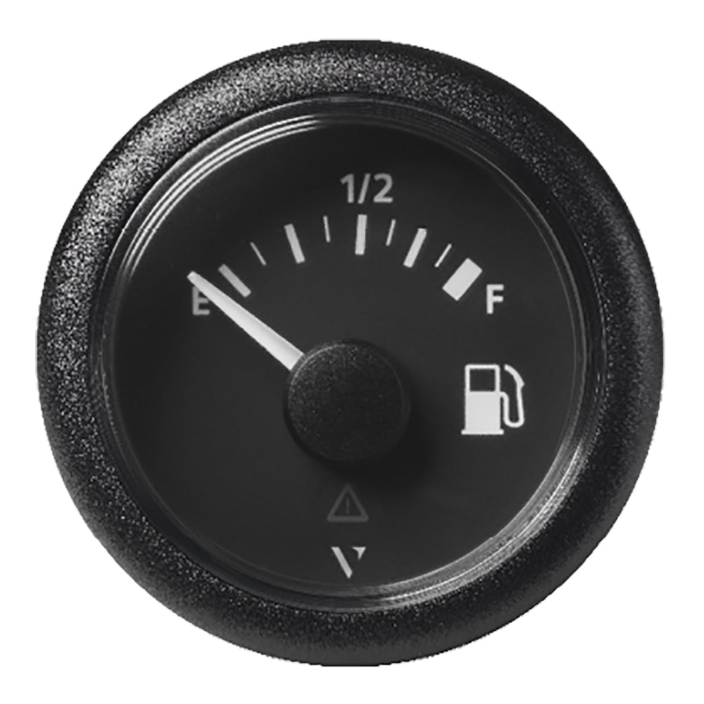 Veratron 52MM 2116 ViewLine Fuel Level Gauge EmptyFull  904 OHM  Black Dial  Round Bezel A2C59514088
