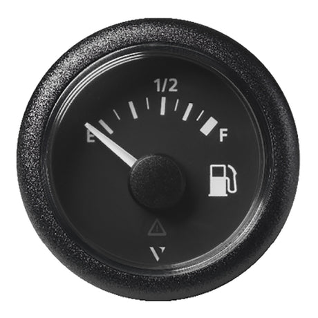 Veratron 52MM 2116 ViewLine Fuel Level Gauge EmptyFull  904 OHM  Black Dial  Round Bezel A2C59514088