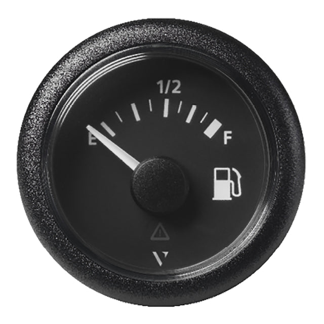 Veratron 52MM 2116 ViewLine Fuel Level Gauge EmptyFull  904 OHM  Black Dial  Round Bezel A2C59514088