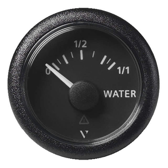 Veratron 52MM 2116 ViewLine Fresh Water Resistive  3 to180 OHM  Black Dial  Round Bezel A2C59514097