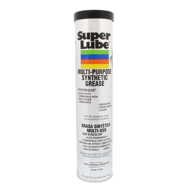 Super Lube MultiPurpose Synthetic Grease wSyncolon  141oz Cartridge 41150