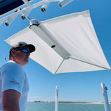 TACO ShadeFin wBlack Fabric Case  Fixed Rod Holder Mount Kit T1030004