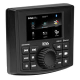 Boss Audio MGV520B marine stereo with 3-inch multicolor display and Bluetooth.