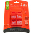 SOL Survive Outdoors Longer Rescue Howler Whistle  2 Pack 01400010