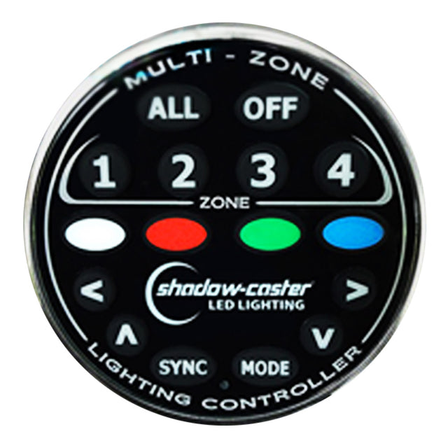 Roundcom Controller Unit ShadowCaster Round Zone Controller 4 Channel Remote fMZLC or SCMLC ...