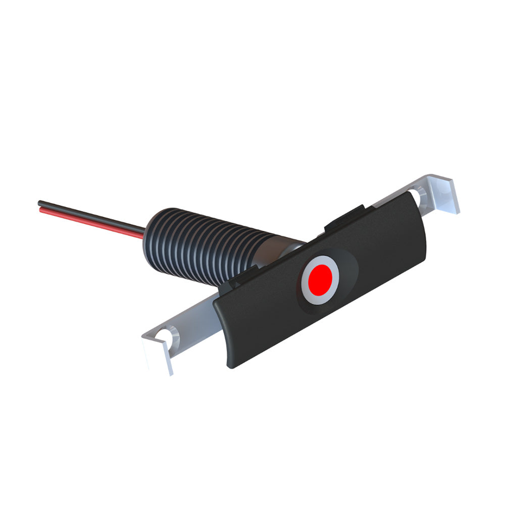 F38-9960  TACO Marine SuproFlex LED Navigation Lights installed on rub rail