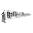 60CCM-D5OS Black Oak 60 inch marine curved LED light bar white housing


