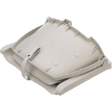 Attwood SwivlEze Padded Flip Seat  Grey 98391GY