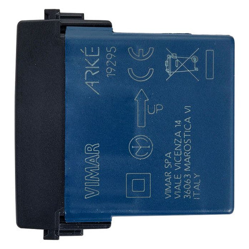 Vimar Arké 19295 USB Charging Outlet – Dual USB-A, 2.1A, 120/230V